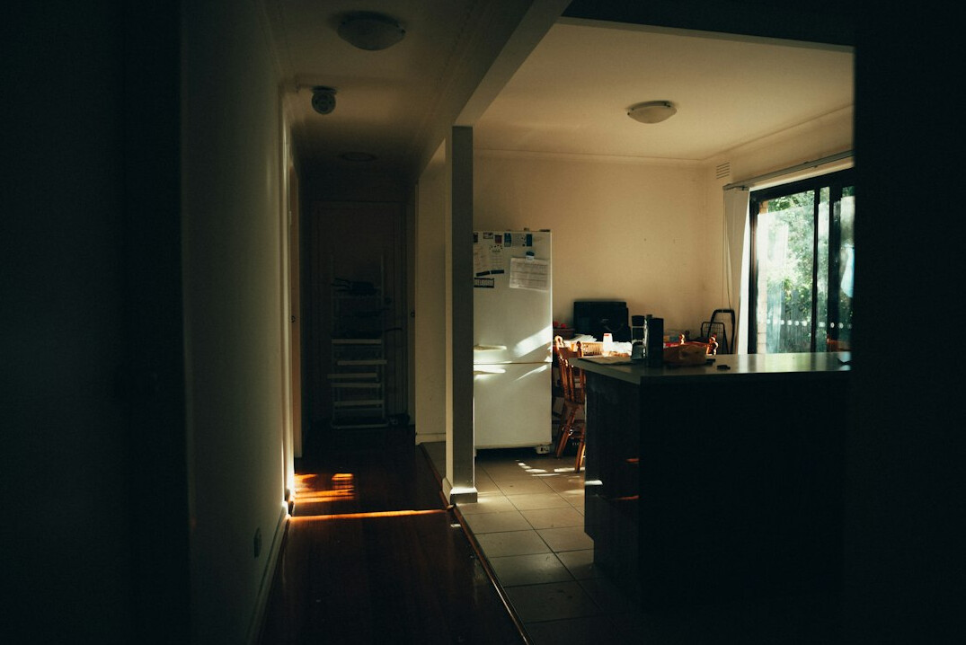 evening home tidy up